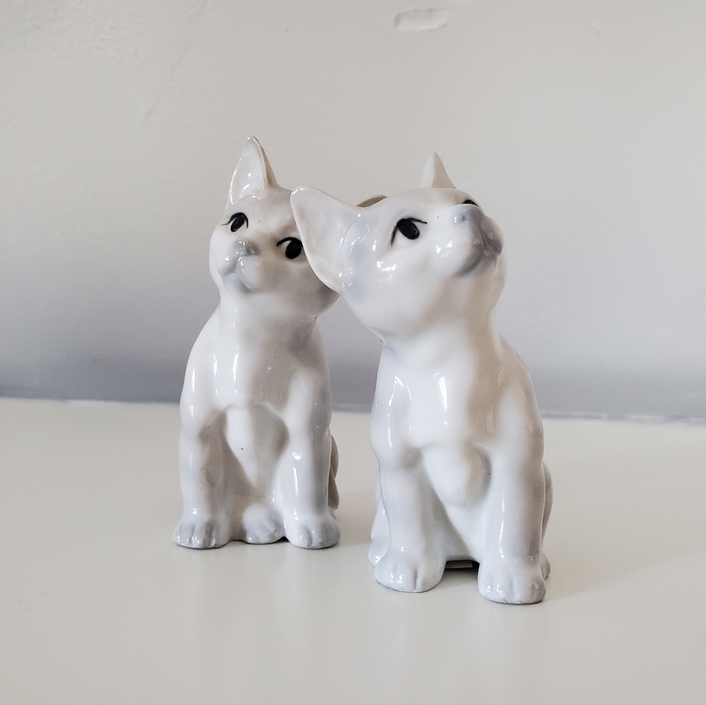 Vintage Otagiri Porcelain Cat Figurines — Hand-Painted in Japan (1970s, Collecti